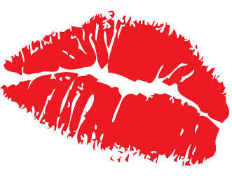 Bold Missy Signature "Red Lips" Kiss Mark